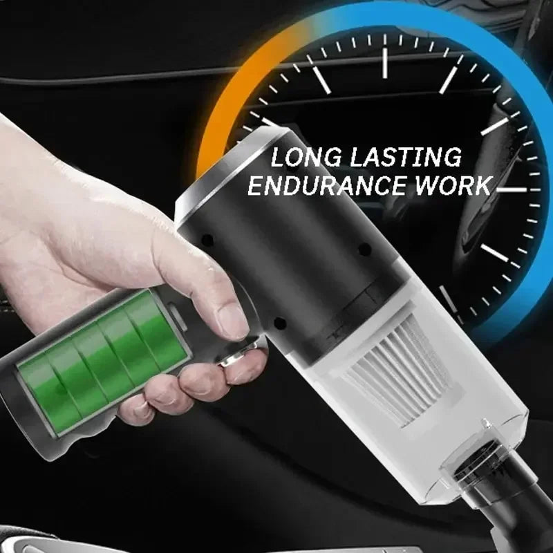 FlexiClean Cordless Mini Vacuum – Compact Power for Everyday Messes